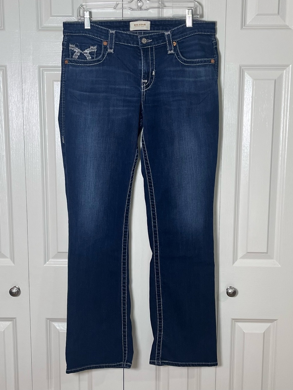 Big Star Maddie The Legendary Blue Jean Boot Cut Midrise Size 31R Western